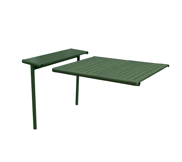 Cane-Line Bliss tillægsplade dark green aluminium