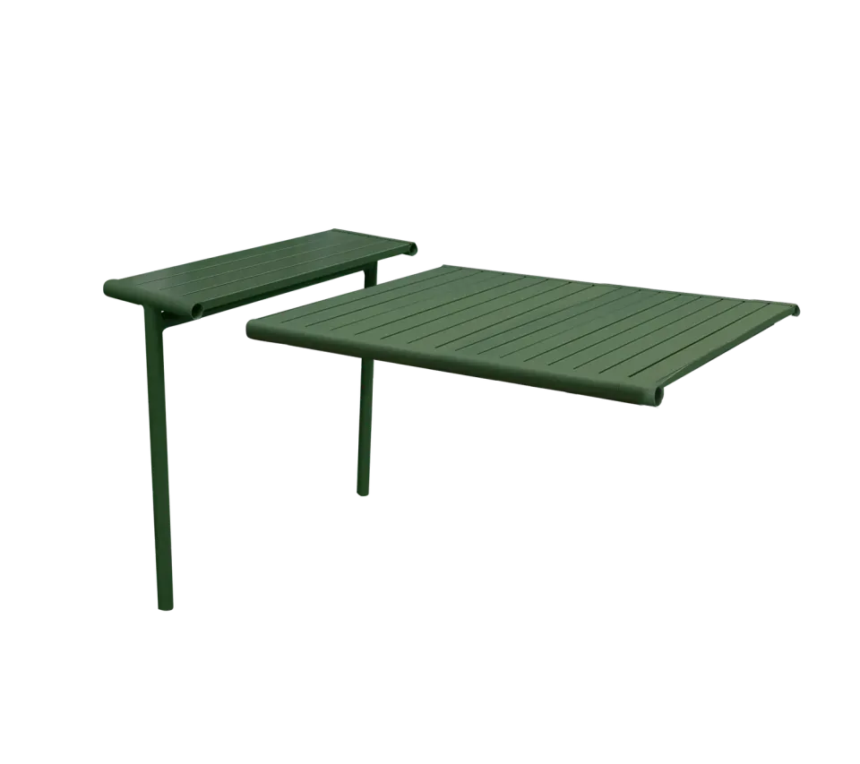 Cane-Line Bliss tillægsplade dark green aluminium