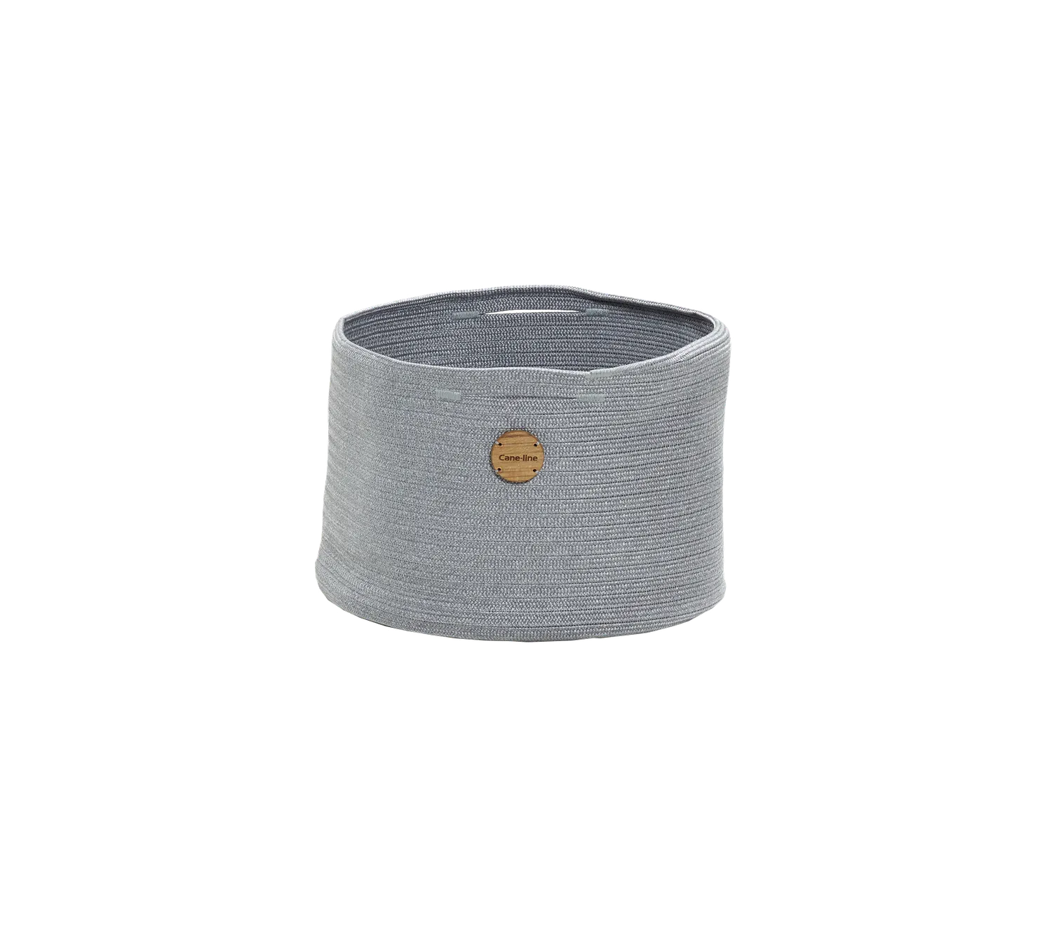 Cane-Line Soft Rope kurv mellem dark grey reb