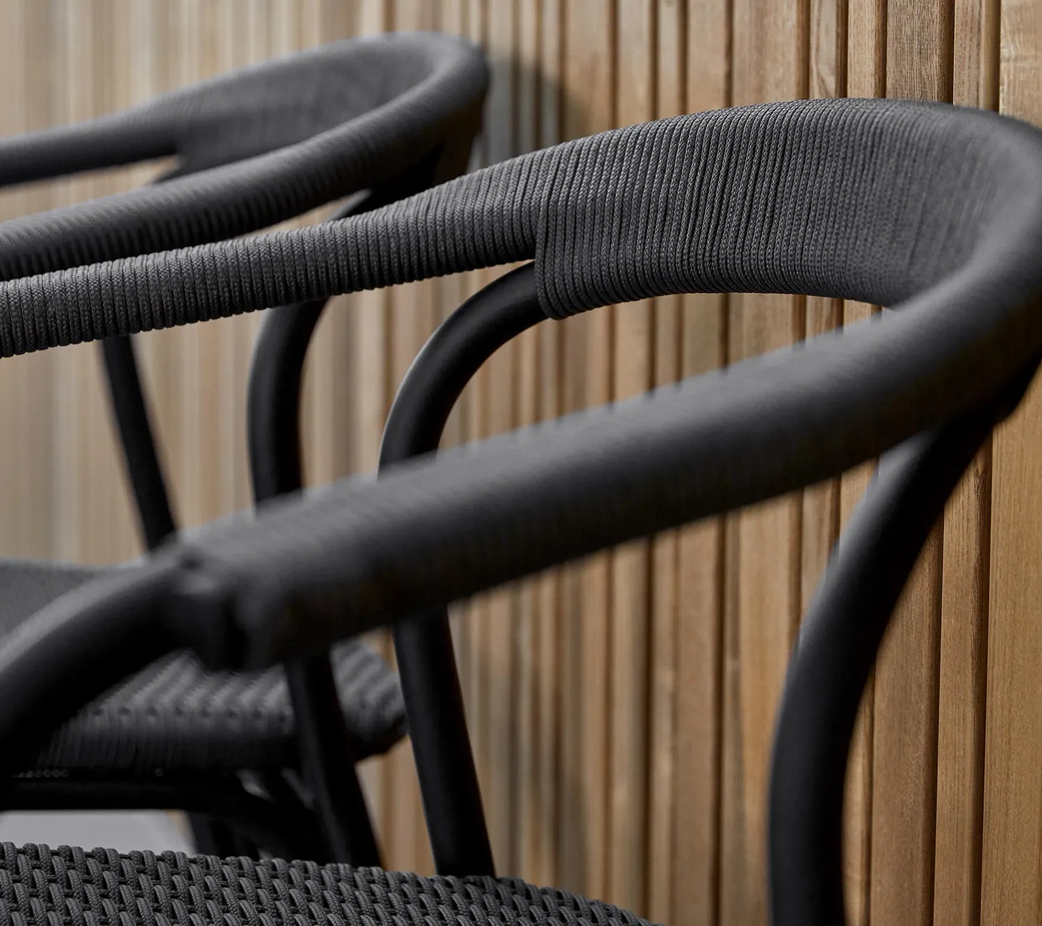 Cane-Line Noble stol black rattan