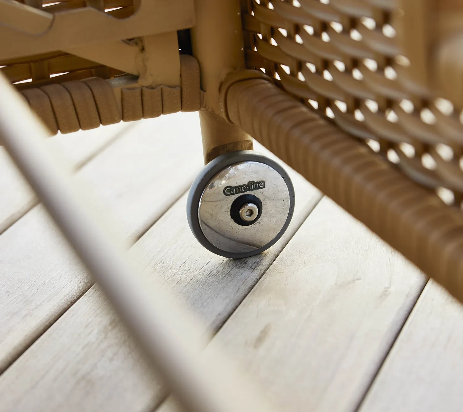 Cane-Line Rest solseng natural Weave taupe single