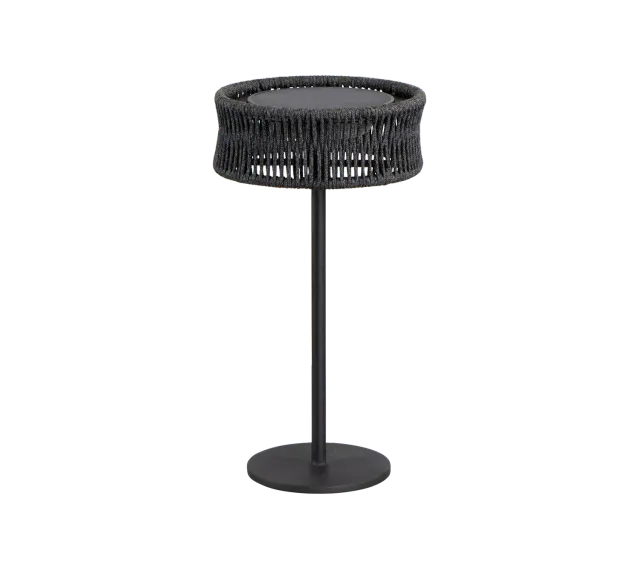 Cane-Line Illusion bordlampe medium lava grey solar