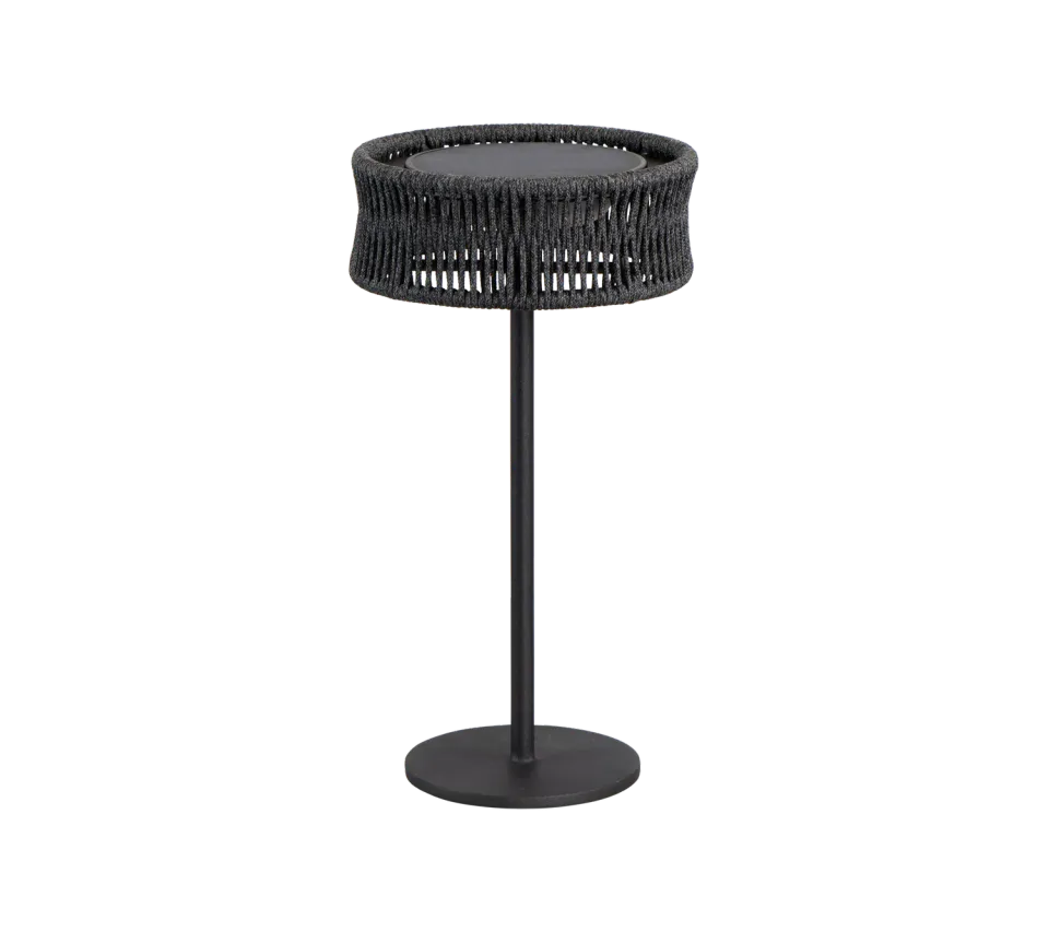 Cane-Line Illusion bordlampe medium lava grey solar