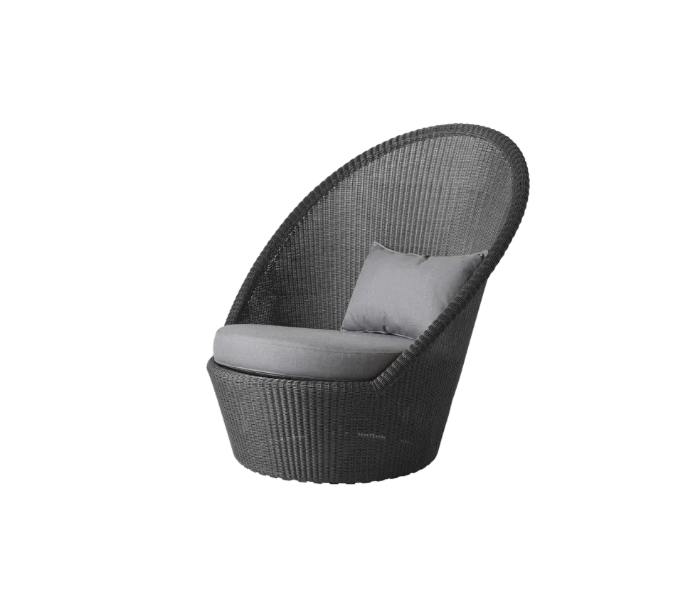 Cane-Line Kingston solstol mocca flet drejbar 360