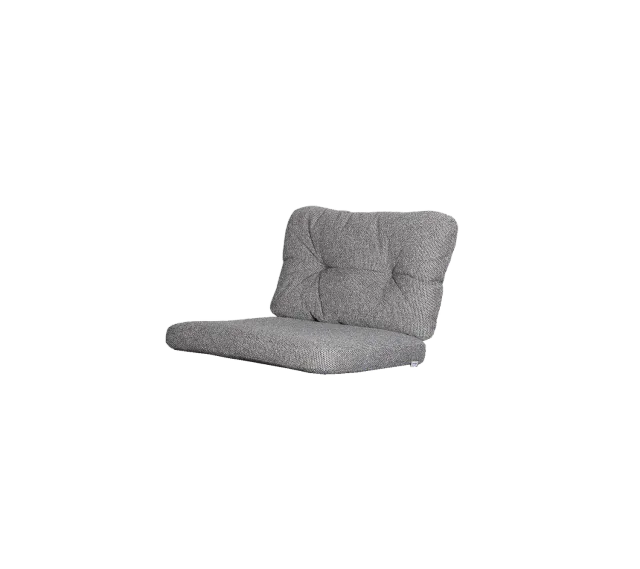 Cane-Line Ocean hynde loungestol dark grey QuickDry