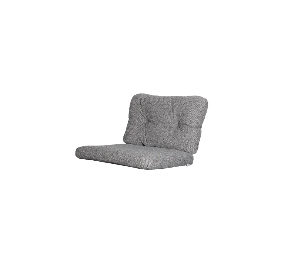Cane-Line Ocean hynde loungestol dark grey QuickDry