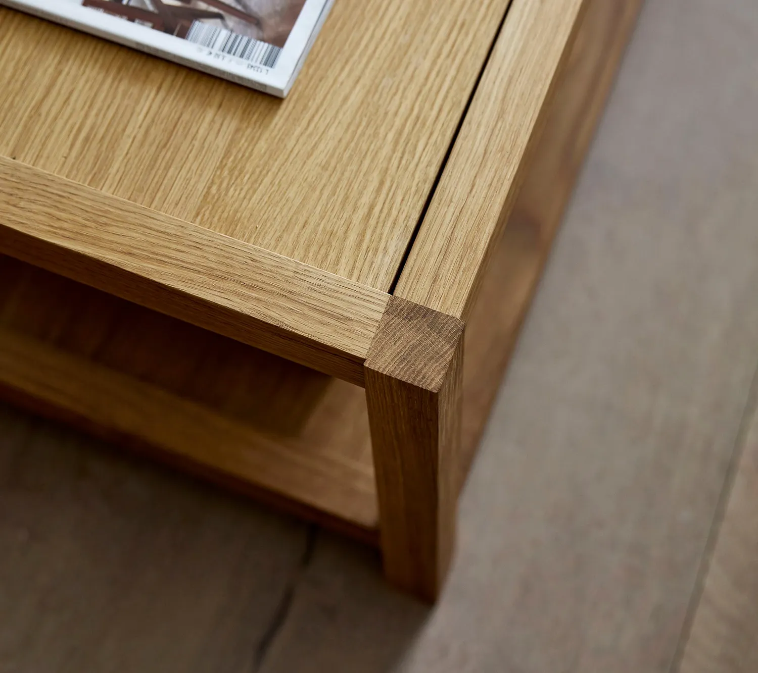 Cane-Line Scale lille sofabord Oak massiv eg