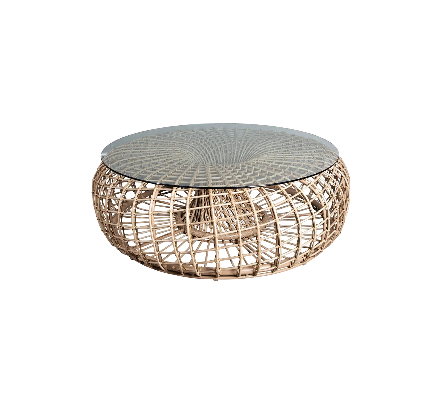 Cane-line Nest stor sofabord natural Weave til uderum