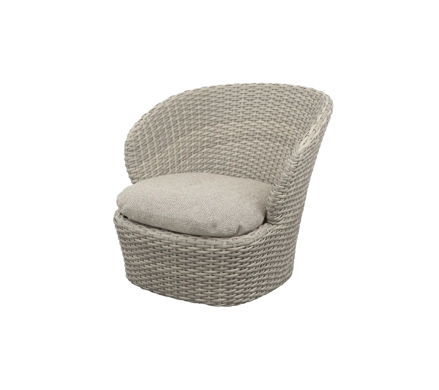 Cane-Line Coast loungestol med drejefunktion sand