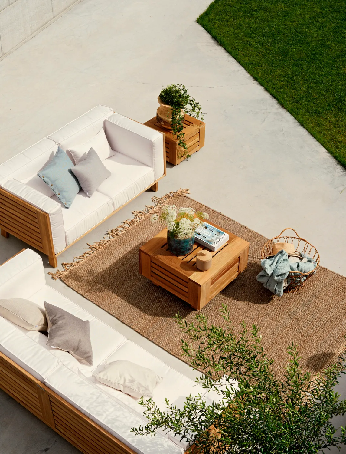 Skargaarden Skanör 3-seater sofa ramme 3-personers