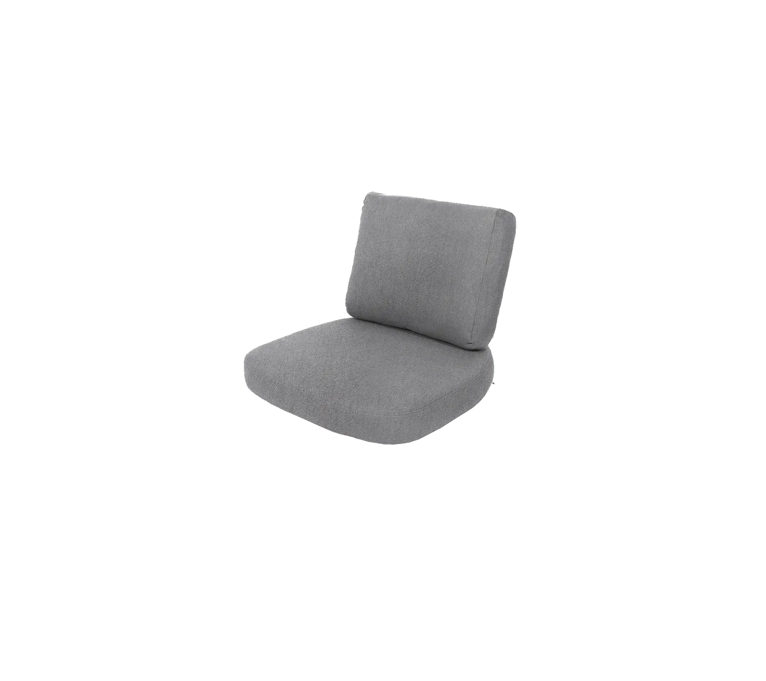 Cane-Line Sense hyndesæt loungestol light grey ambience