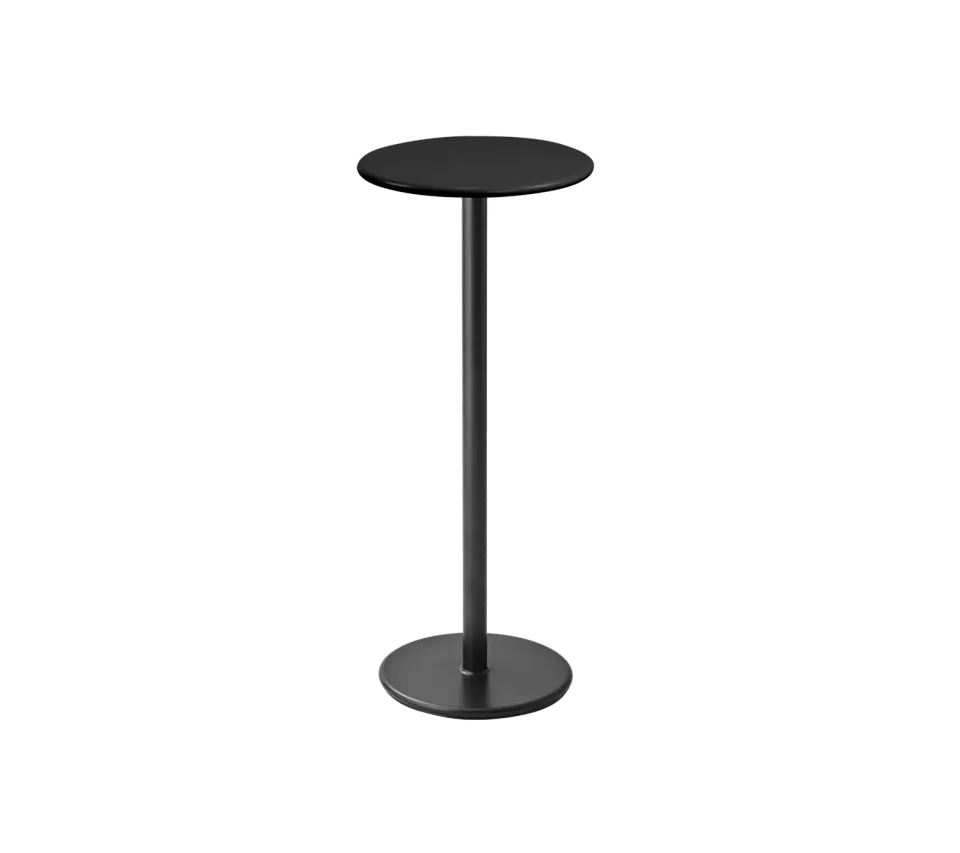 Cane-Line Go barbord 45 cm lava grey aluminium