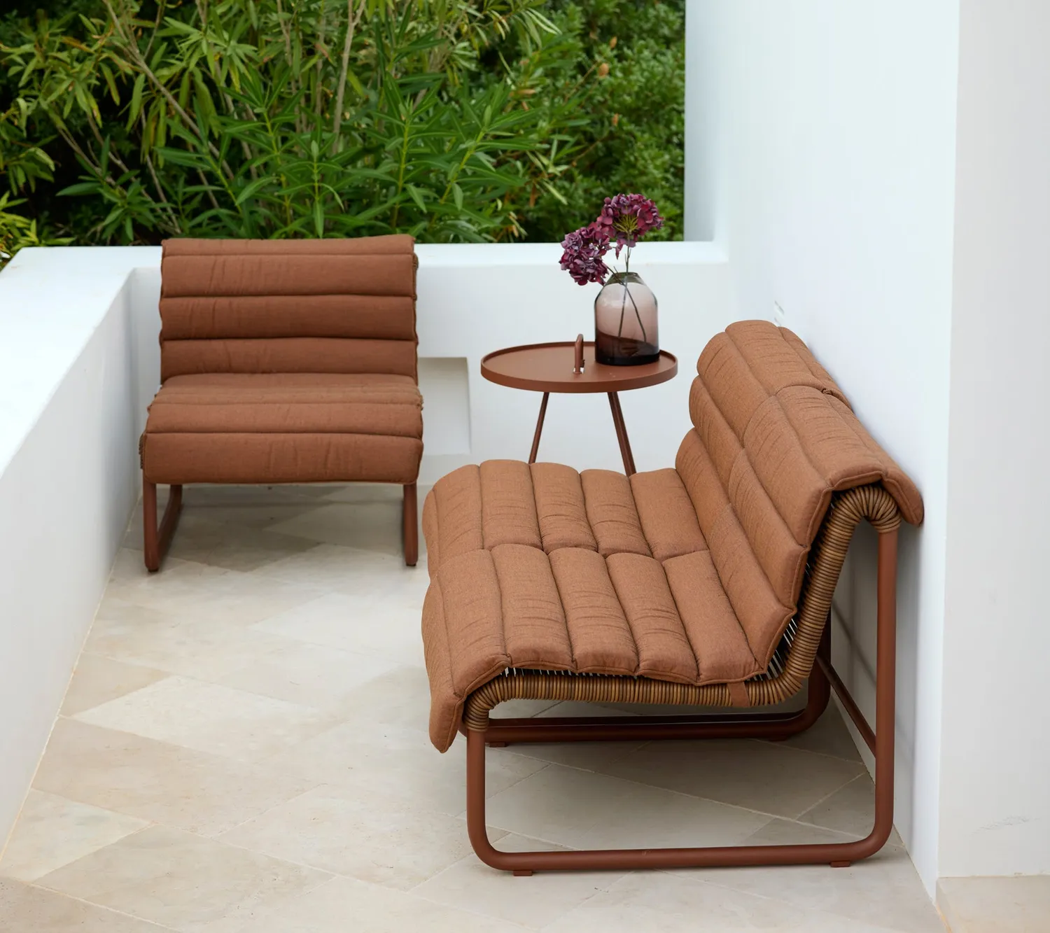 Cane-line Al Dente loungestol hynde Sand QuickDry
