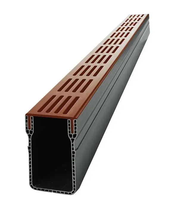 DUTRA STAR-Drain linjedræn 1 m corten 65x100 mm